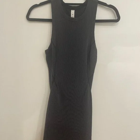 ribbed softstreme slim fit tank dress Ribbed Softstreme Slim-Fit Tank Dress | Dresses